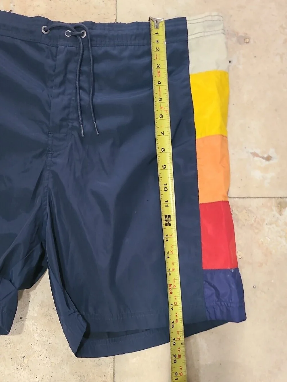 Arturo Calle navy swim